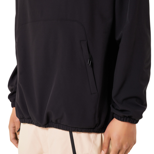 OAKLEY SOLAR RAIL SOFTSHELL HOODIE BLACKOUT