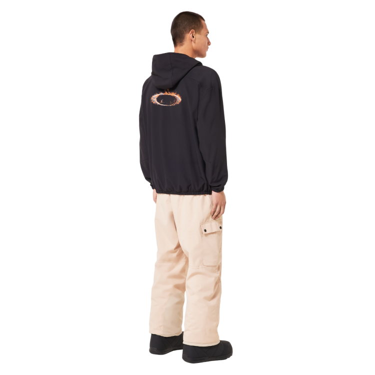 OAKLEY SOLAR RAIL SOFTSHELL HOODIE BLACKOUT