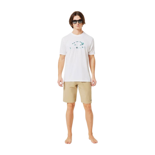 OAKLEY BARK SUN TEE WHITE