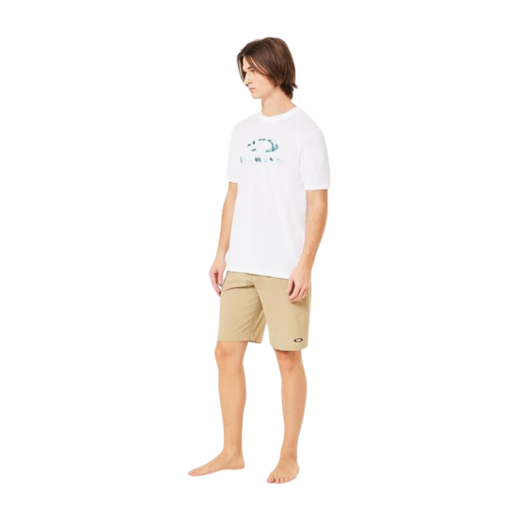 OAKLEY BARK SUN TEE WHITE
