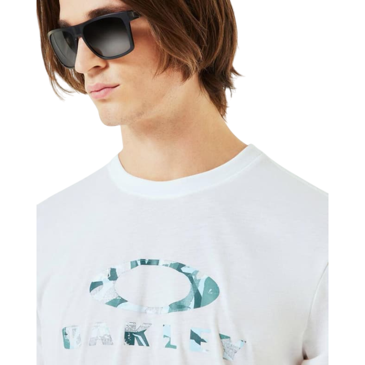 OAKLEY BARK SUN TEE WHITE