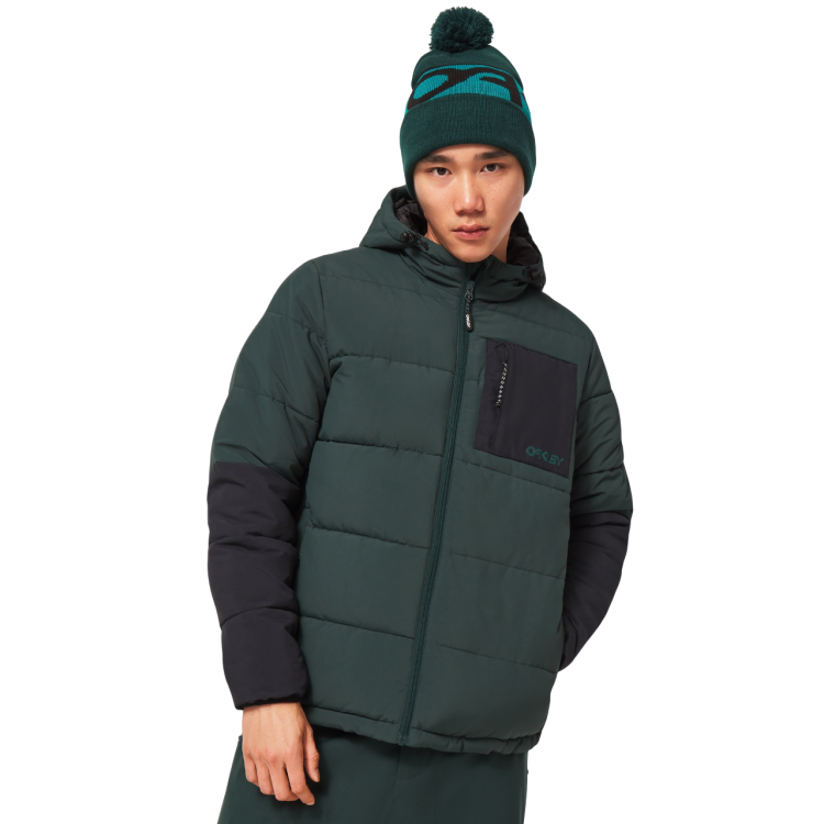 OAKLEY TAHOE PUFFY RC JACKET HUNTER GREEN/BLACKOUT