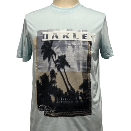 OAKLEY PALM TEE FROST