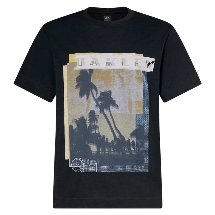 OAKLEY PALM TEE BLACKOUT