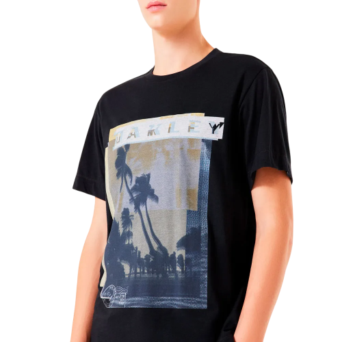 OAKLEY PALM TEE BLACKOUT
