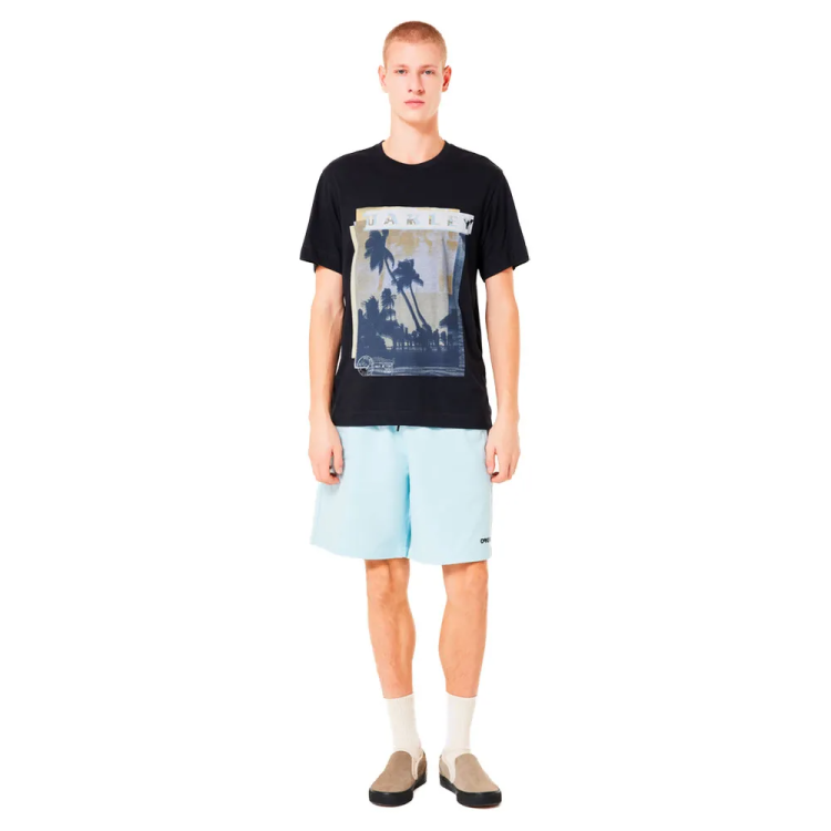 OAKLEY PALM TEE BLACKOUT