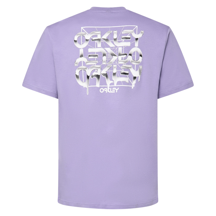OAKLEY MTL DRIP TEE NEW LILAC