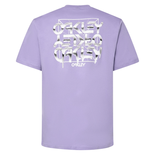 OAKLEY MTL DRIP TEE NEW LILAC