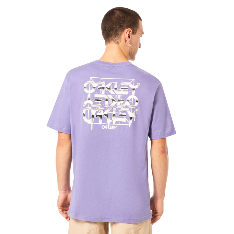 OAKLEY MTL DRIP TEE NEW LILAC