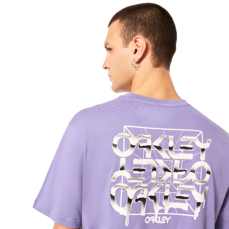OAKLEY MTL DRIP TEE NEW LILAC