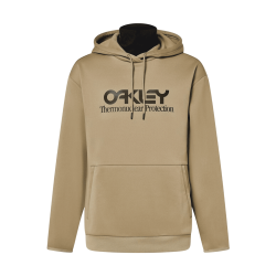 OAKLEY RIDER LONG 2.0 HOODIE IRIDESCENTE BEIGE NERO