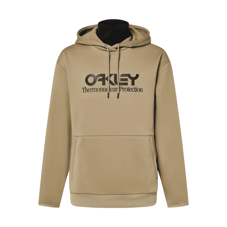 OAKLEY RIDER LONG 2.0 HOODIE IRIDESCENTE BEIGE NERO