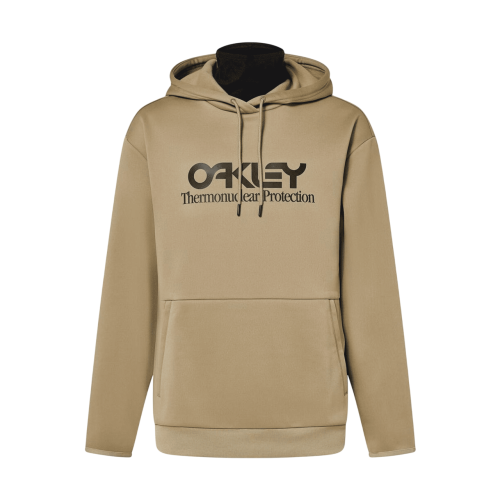 OAKLEY RIDER LONG 2.0 HOODIE IRIDESCENTE BEIGE NERO