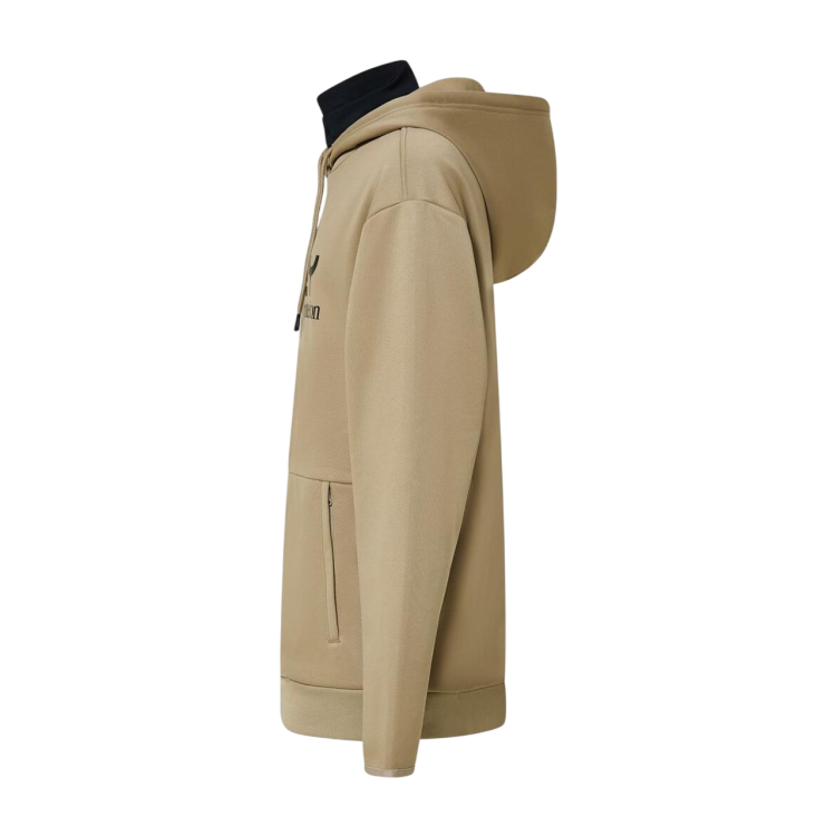 OAKLEY RIDER LONG 2.0 HOODIE IRIDESCENTE BEIGE NERO
