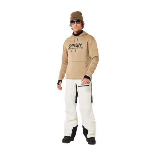 OAKLEY RIDER LONG 2.0 HOODIE IRIDESCENTE BEIGE NERO