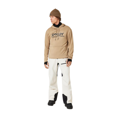 OAKLEY RIDER LONG 2.0 HOODIE IRIDESCENTE BEIGE NERO