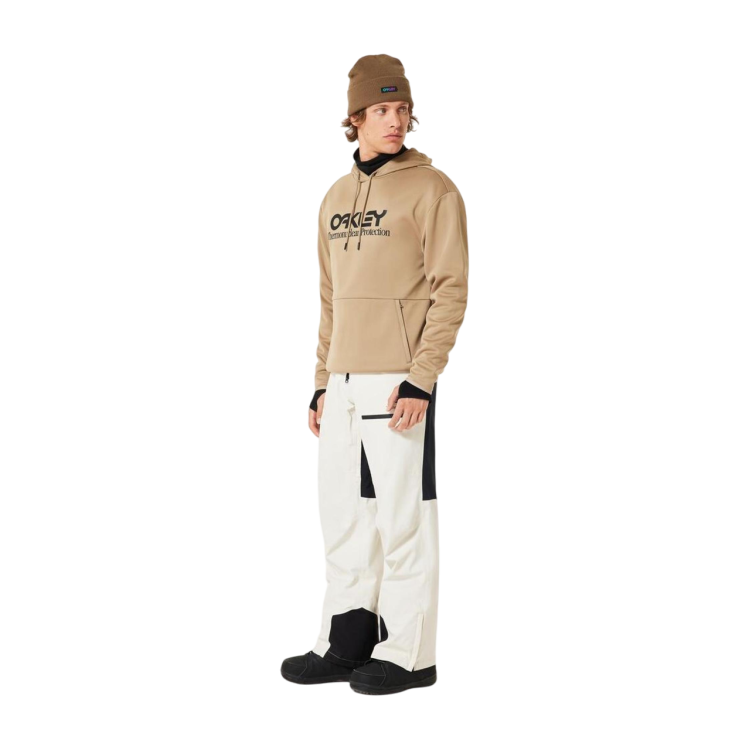OAKLEY RIDER LONG 2.0 HOODIE IRIDESCENTE BEIGE NERO
