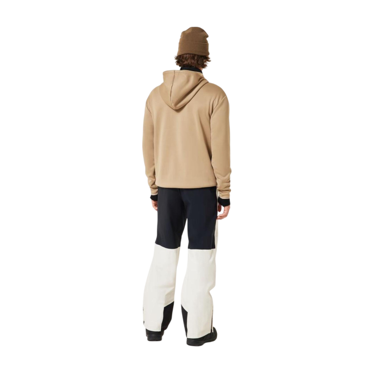 OAKLEY RIDER LONG 2.0 HOODIE IRIDESCENTE BEIGE NERO