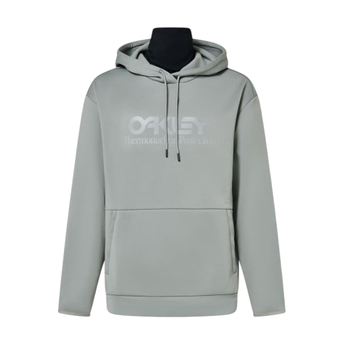 OAKLEY RIDER LONG 2.0 HOODIE IRIDESCENTE GRIGIO CEMENTO