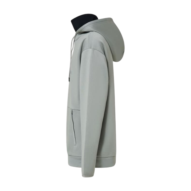 OAKLEY RIDER LONG 2.0 HOODIE IRIDESCENTE GRIGIO CEMENTO