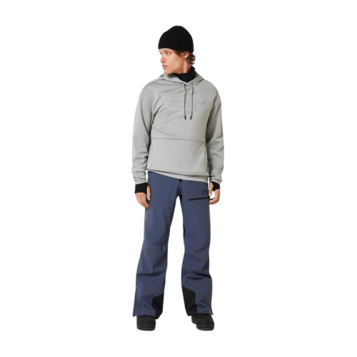 OAKLEY RIDER LONG 2.0 HOODIE IRIDESCENTE GRIGIO CEMENTO