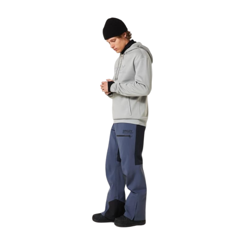 OAKLEY RIDER LONG 2.0 HOODIE IRIDESCENTE GRIGIO CEMENTO