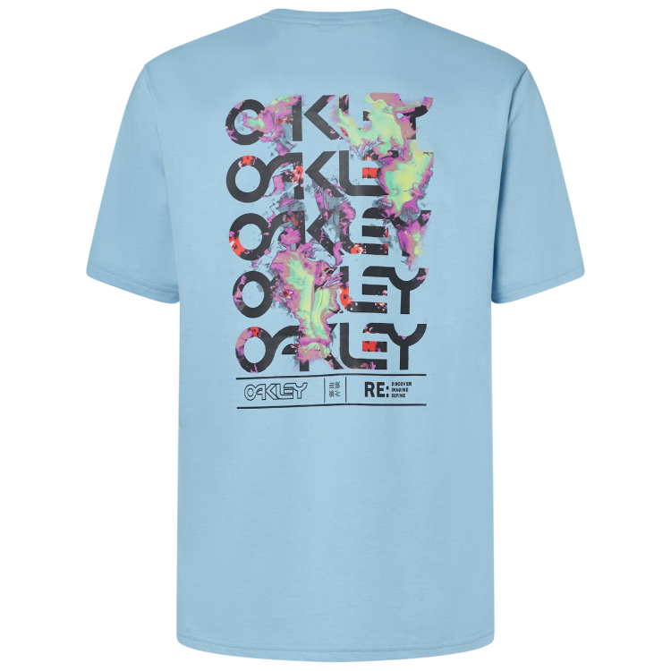 OAKLEY WYNWOOD BARK RC TEE STONEWASH BLUE