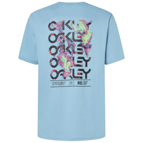 OAKLEY WYNWOOD BARK RC TEE STONEWASH BLUE