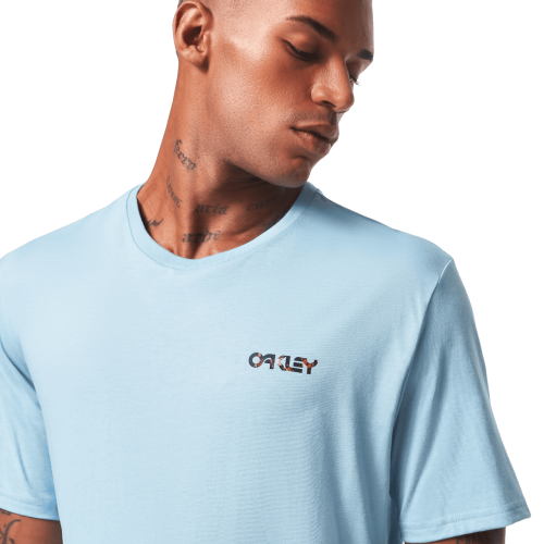 OAKLEY WYNWOOD BARK RC TEE STONEWASH BLUE