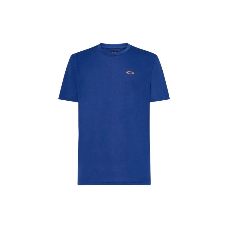 OAKLEY FINISH LINE CREW TEE CRYSTAL BLUE