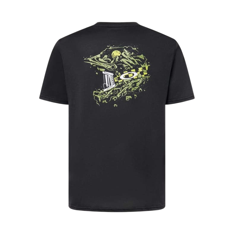 OAKLEY FINISH LINE CREW TEE BLACKOUT