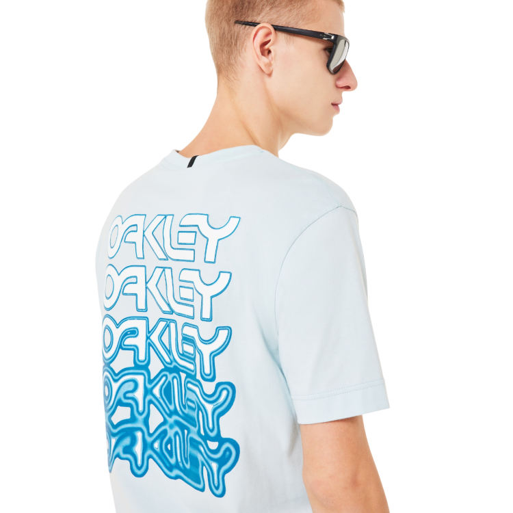 OAKLEY B1B REPEATED TEE FROST