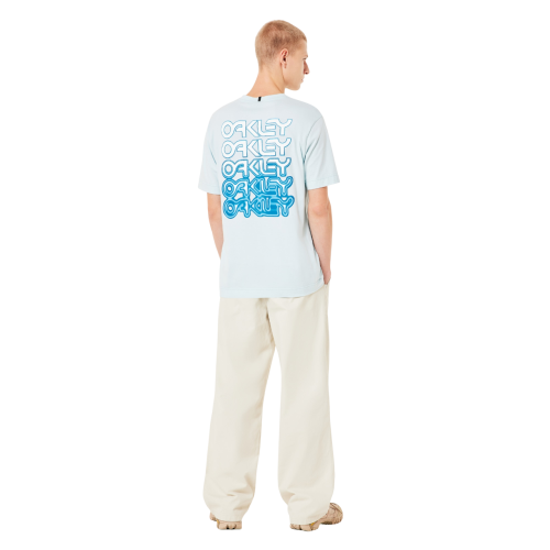 OAKLEY B1B REPEATED TEE FROST