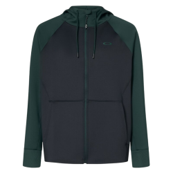 OAKLEY SIERRA  FULL ZIP HOODIE HUNTER GREEN HELMET