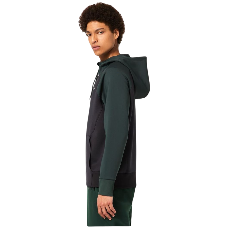 OAKLEY SIERRA  FULL ZIP HOODIE HUNTER GREEN HELMET