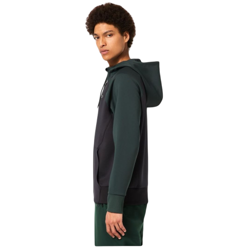 OAKLEY SIERRA  FULL ZIP HOODIE HUNTER GREEN HELMET
