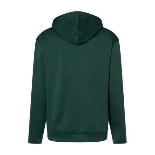 OAKLEY RIDER LONG 2.0 HOODIE DARK GREEN YELLOW LOGO