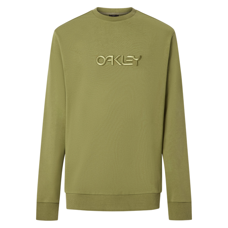 OAKLEY EMBROIDERED B1B CREW SWEATSHIRT FERN