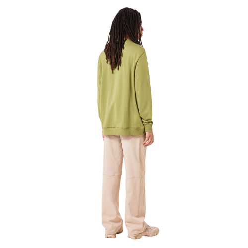 OAKLEY EMBROIDERED B1B CREW SWEATSHIRT FERN