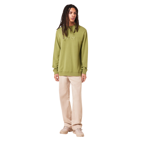 OAKLEY EMBROIDERED B1B CREW SWEATSHIRT FERN
