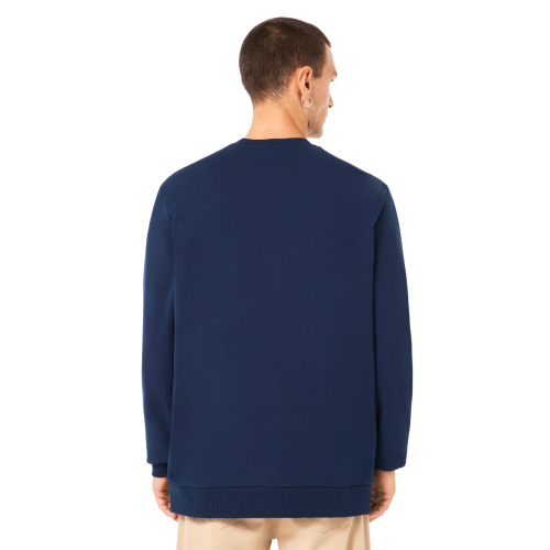 OAKLEY EMBROIDERED B1B CREW SWEATSHIRT TEAM NAVY