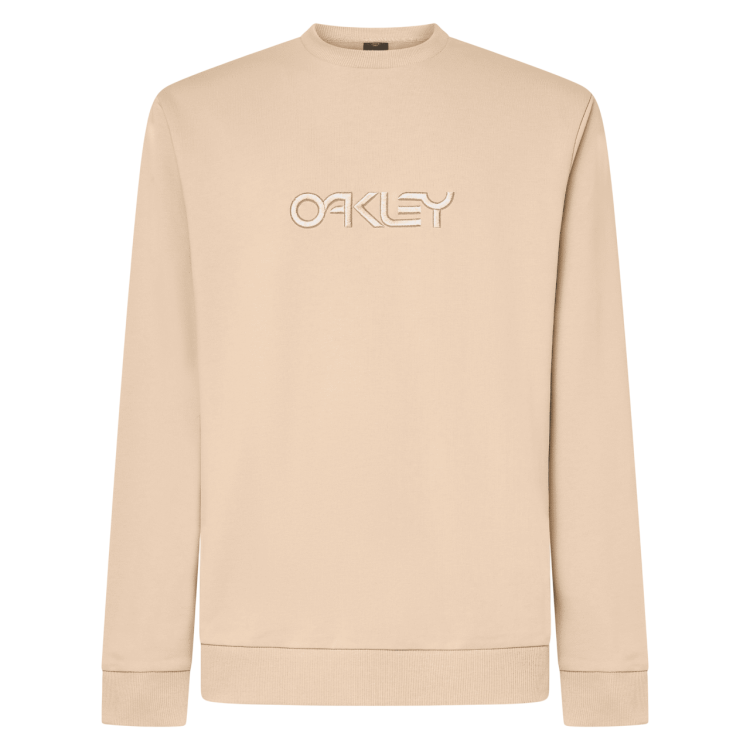 OAKLEY EMBROIDERED B1B CREW SWEATSHIRT HUMUS