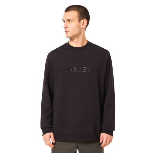 OAKLEY EMBROIDERED B1B CREW SWEATSHIRT BLACKOUT