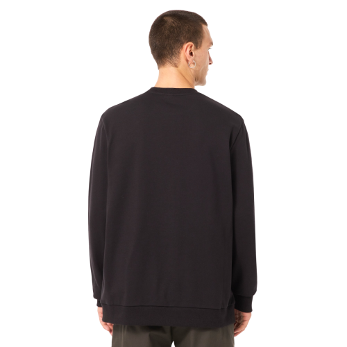 OAKLEY EMBROIDERED B1B CREW SWEATSHIRT BLACKOUT
