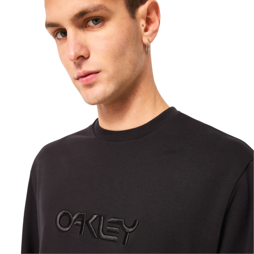 OAKLEY EMBROIDERED B1B CREW SWEATSHIRT BLACKOUT