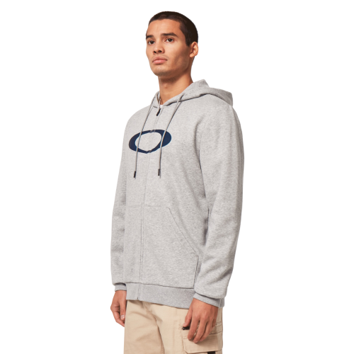 OAKLEY ELLIPSE FULL ZIP HOODIE NEW GRANITE HTHR