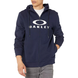 OAKLEY BARK FZ HOODIE 2.0 FATHOM/WHITE