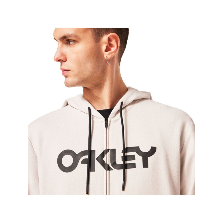 OAKLEY TEDDY FULL ZIP HODDIE LUNAR ROCK