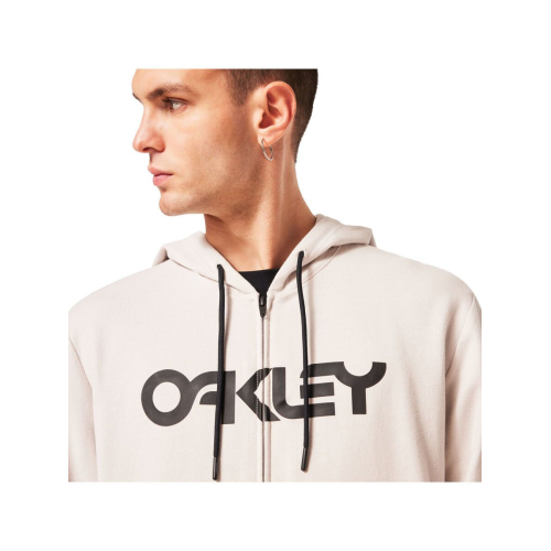 OAKLEY TEDDY FULL ZIP HODDIE LUNAR ROCK