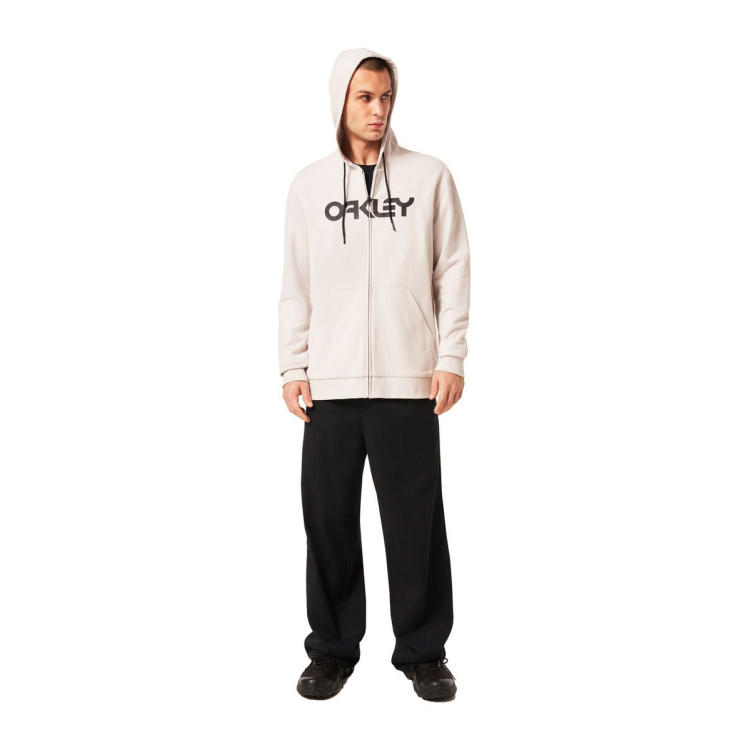 OAKLEY TEDDY FULL ZIP HODDIE LUNAR ROCK